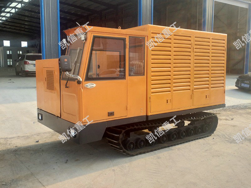 履帶移動應(yīng)急電站